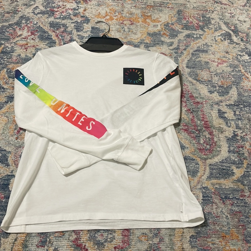 2019 Express Pride long sleeve crew neck shirt